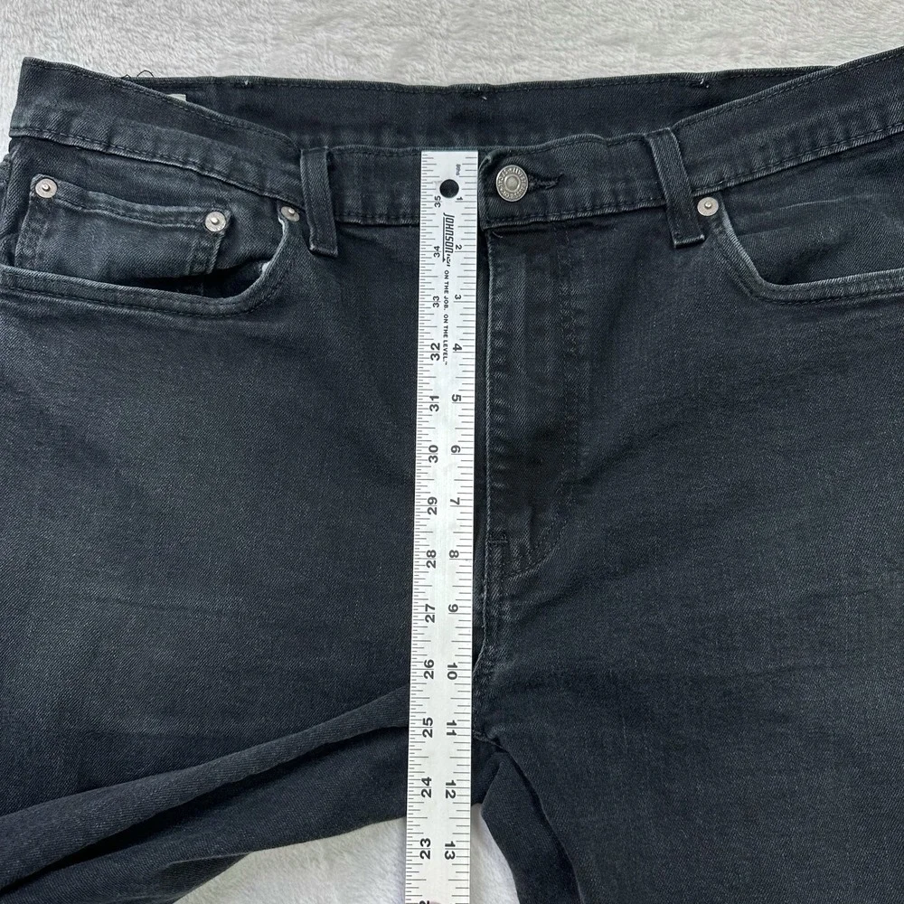 Levis 507‎ Jeans Mens 38x34 Black Premium Big E Reissue Measures 37x31 Worn